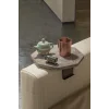 Ayarlanabilir Yan Sehpa Sekizgen Gri