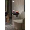 Ayarlanabilir Yan Sehpa Sekizgen Siyah