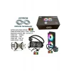 AZTECH LIQUID COOLING AZ240-1B (intel-Amd Destekli) ARGB LED 240MM SIVI SOĞUTMA SISTEMI