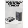 Bahçe Aydınlatması Solar Güneş Enerjili Dekoratik Led Işıklı Lamba