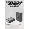Bahçe Aydınlatması Solar Güneş Enerjili Dekoratik Led Işıklı Lamba