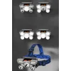 Balıkçı Kafa Lambası Led Işık 4 Farklı Mod Esnek ve Ayarlanabilir