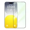 Baseus Corning iPhone 15 Pro Full Koruma Eye-Protection Tempered Cam Ekran Koruyucu-(5775)