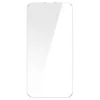 Baseus Crystal Serisi iPhone 15 Pro Max Full Koruma Tempered Cam Ekran Koruyucu 2 Adet Set-(5775)