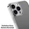 Baseus Frosted Glass iPhone 13 Pro Max 6.7inch Shockproof Koruyucu Kılıf-(5775)