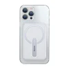 Baseus iPhone 13 Pro Max 6.7 Manyetik Magsafe Standlı Silikon Kılıf-(5775)