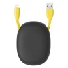 BASEUS Lets Go İPhone 12-1111 Pro SE 2020 XR XS 8-7 Usb Kablo 1Metre-(5775)