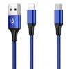 Baseus Rapid Series 2in1 İphone+ Micro Usb 3.0A Usb Kablo Şarj 120cm-(5775)