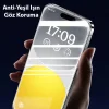 Baseus Schott iPhone 15 Pro Full Koruma Eye-Protection Tempered Cam Ekran Koruyucu-(5775)