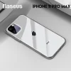 Baseus Simplicity Series iPhone 11 Pro Max 6.5 Kılıf Şeffaf Gel Silikon Kılıf-(5775)