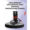 Basınç Saatli Ayak Pompası Bisiklet ve Araç Uyumlu