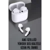 Beyaz Yeni Nesil Pro Bluetooth Kulaklık Yüksek Ses Kaliteli ANC Özelliği