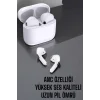 Beyaz Yeni Nesil Pro Bluetooth Kulaklık Yüksek Ses Kaliteli ANC Özelliği