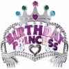 Birthday Princess Yazılı Çocuk Parti Tacı