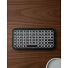 Bluetooth 5.2 Destekli Kablosuz Mini RGB Klavye Ultra İnce