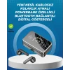 Bluetooth 5.4 Kablosuz Kulaklık – Gürültü Engelleme ve Dokunmatik Kontrol