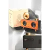 Bluetooth Hoparlör Ahşap Klasik Retro Gramofon Bluetooth Müzik Kutusu
