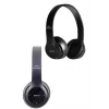 Bluetooth Kablosuz Kulaklık Siyah Wireless 5.0 Kulak Üstü Uzun Pil Ömrü