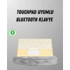 Bluetooth Klavye – Kablosuz Sessiz Tuşlu Android iOS Windows Uyumlu Kompakt Taşınabilir Tasarım