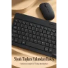 Bluetooth Klavye Mouse Seti Türkçe Tuş Dizilimli Beyaz