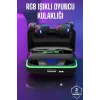 Bluetooth Kulaklık Powerbankli Yüksek Ses Kaliteli Şarj Göstergeli