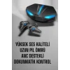 Bluetooth Oyuncu Kulaklığı Led Işıklı Kablosuz ANC Özelliği