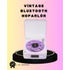 Bluetooth Retro Pikap Hoparlör – Projektörlü Gece Lambası