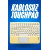 Bluetooth Touchpad Klavye Ultra İnce Taşınabilir Q Klavye