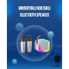 Bluetooth USB ve AUX Girişli Çok Fonksiyonlu Karaoke Hoparlör