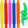 Boru Oyuncak - 6lı Set - Rengarenk - Plastik