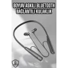 Boyun Bantlı Bluetooth Kulaklık Yüksek Ses Kaliteli 100 Saat Kulaklık