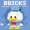 Bricks Donald Duck Mini Lego Figürü
