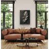 Bronz Tüy Kanvas Tablo 70x100cm