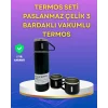 Çelik Termos Bardak Seti | 500 ml Kapasite Kaymaz Taban Hediye Kutulu