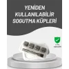 Çevre Dostu Metal Buz Küpü ve Kullanışlı Klips Seti