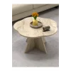 Çiçek Orta Sehpa Bej 70 cm