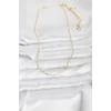 CM 14K Gold Renk Gemici Zincir Model 60 cm Kadın Kolye