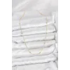 CM 14K Gold Renk Minik Top Zincirli Kadın Kolye