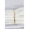 CM 14K Gold Renk Yassı Yılan Zincir Model Kadın Bileklik