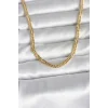 CM 14K Gold Renk Zincir Model 45 cm Kadın Kolye
