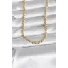CM 14K Gold Renk Zincir Model 60 cm Kadın Kolye