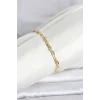 CM 14K Gold Renk Zincir Model Kadın Bileklik