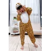 Çocuk Kaplan Kostumu - Aslan Kostümü 6-7 Yaş 120 cm