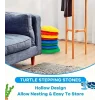 Çocuk Yarım Küre denge Ve Koordinasyon Adası 6 Lı Set