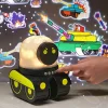 Çocuklar Için Eğitici Ve Eğlenceli Robot Temali Projektör Gece Lambasi