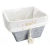 Çok Amaçlı Saklama Organizer Kutu Kare Keçe  Sepet (maxi) - 03426