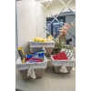 Çok Amaçlı Saklama Organizer Kutu Kare Keçe  Sepet (maxi) - 03426
