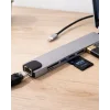 Çok Fonksiyonlu Type C Hub USB HDMI Ethernet Kart Okuyucu