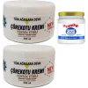 Çörekotu Çörek Otu Kremi White Box 2 Adet 200 ml + Snow Kitten 50 ml Menthol Balm / Seti