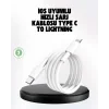Dayanıklı Dış Kaplamalı 30W 5.0A Type-C Hızlı Şarj ve Data Kablosu